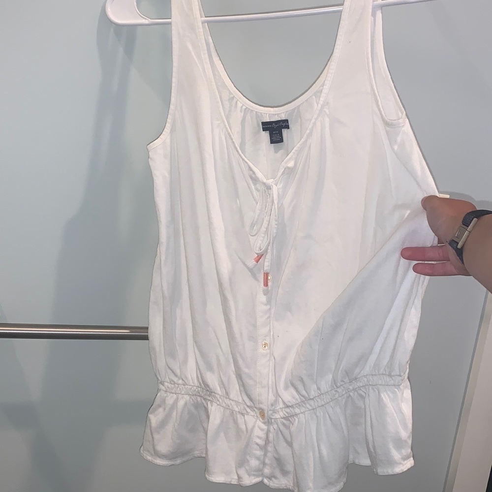 White American eagle tank top